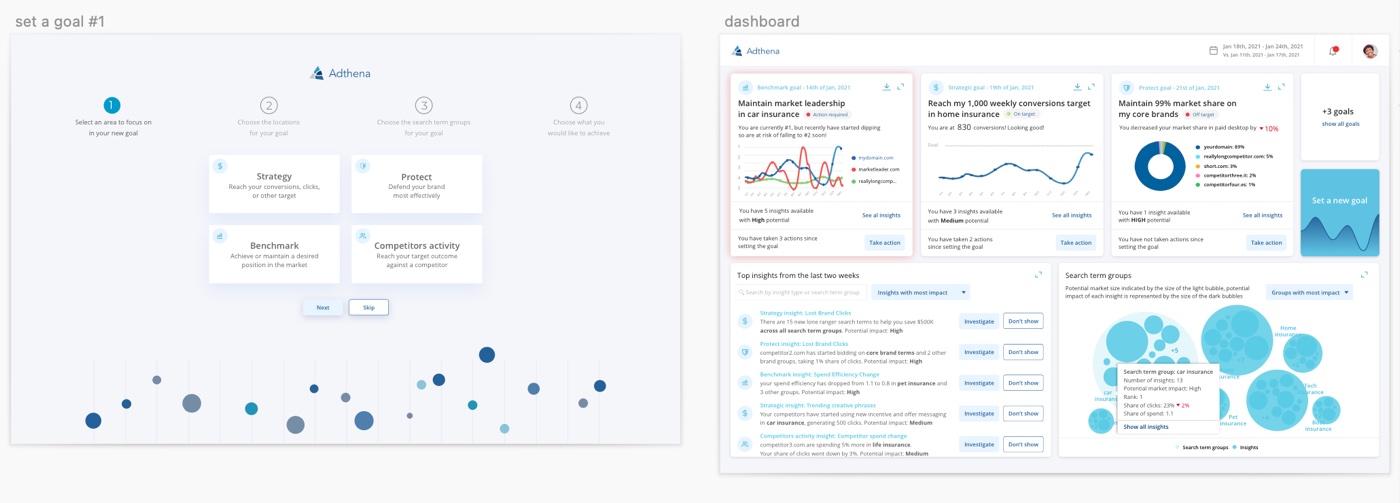 The Advisor prototype.